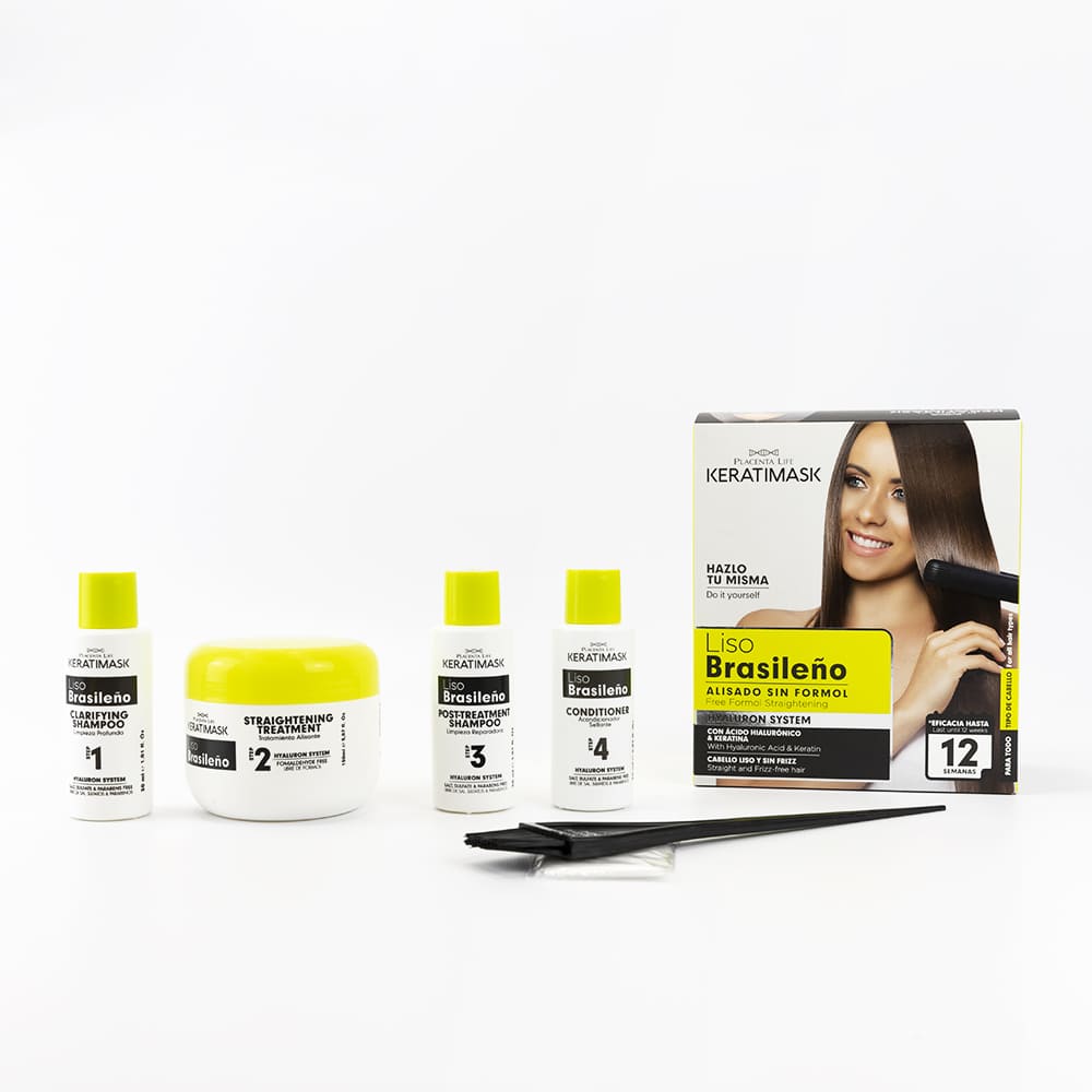 Be Natural - Kit Alisamento Brasileiro KERATIMASK Sem Formol 