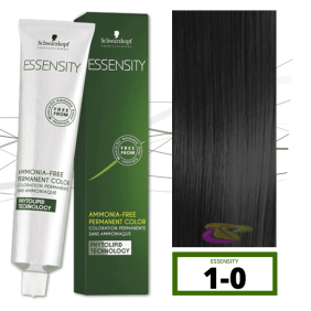 Schwarzkopf - Coloração ESSENSITY 1-0 Sem Amoníaco Natureza Preto Natural 60 ml 