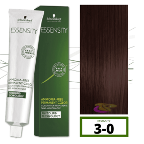 Schwarzkopf - Coloração ESSENSITY Sem Amoníaco Nature 3-0 Castanho Escuro Natural 60 ml 