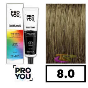 Revlon Proyou - Coloração THE COLOR MAKER 8.0 Louro Claro 90 ml 