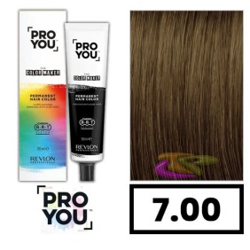 Revlon Proyou - Coloração THE COLOR MAKER 7.00 Louro Médio Cálido 90 ml 