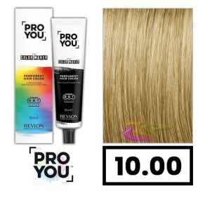 Revlon Proyou - Coloração THE COLOR MAKER 10.00 Louro Platina Cálido 90 ml 
