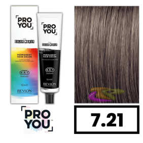 Revlon Proyou - Coloração THE COLOR MAKER 7.21 Louro Médio Pérola Iridescente 90 ml 