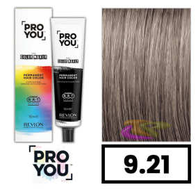 Revlon Proyou - Coloração THE COLOR MAKER 9.21 Louro Muito Claro Pérola Iridescente 90 ml 