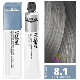 L`Oréal - Coloração MAJIREL Cool Inforced 8.1 Louro Claro Cinza 50 ml