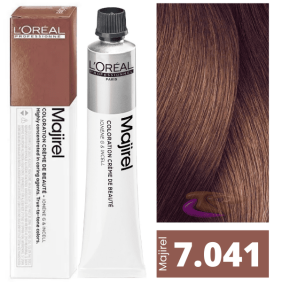 L`Oréal - Coloração MAJIREL 7.041 Louro Médio Natural Acobreado Cinza 50 ml