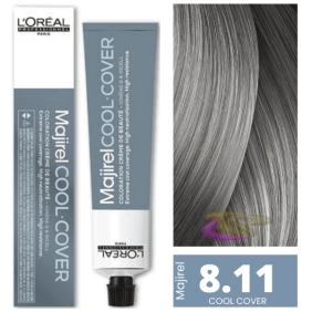 L`Oréal - Tinte MAJIREL COOL COVER 8.11 Rubio Claro Ceniza Profundo 50 ml