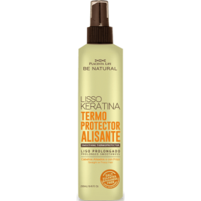 Be Natural - Spray Protector Térmico Alisador LISSO KERATINA 250 ml 