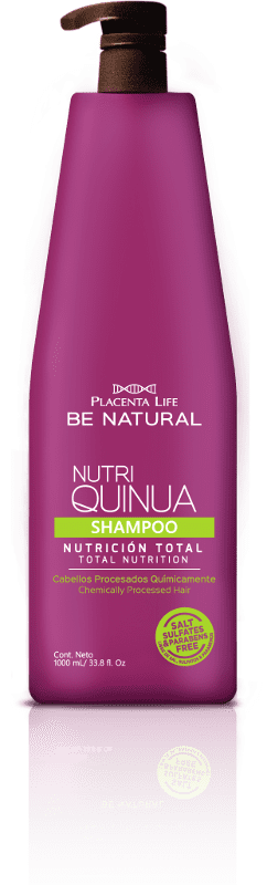 Be Natural - Champô NUTRI QUINUA cabelos processados quimicamente 1000 ml