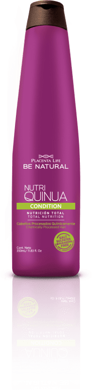 Be Natural - Condicionador NUTRI QUINOA cabelos processados quimicamente 350 ml 