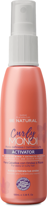 Be Natural - Ativador de Cachos CURLY MONOI 100 ml