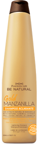 Be Natural - Champô Aclarador GOLD MANZANILLA cabelos naturais e louros 350 ml 