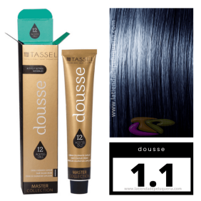 Tassel - Coloração DOUSSE Nº 1.1 PRETO AZUL 100 ml (06855) 