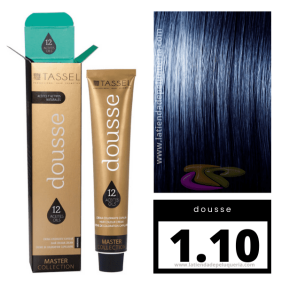 Tassel - Coloração DOUSSE Nº 1.10 PRETO AZUL INTENSO 100 ml (06904) 