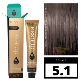 Tassel - Coloração DOUSSE Nº 5.1 CASTANHO CLARO ACINZENTADO 100 ml (06865)