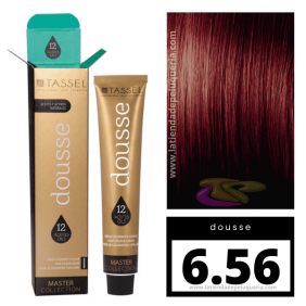 Tassel - Coloração DOUSSE Nº 6.56 LOURO ESCURO AVERMELHADO VIOLETA 100 ml (06853)