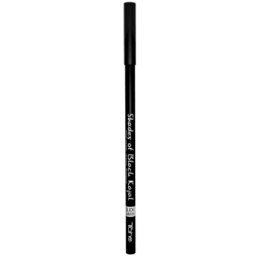 Tahe - Lápis de Olhos Shades of Black Kajal SLICK CARBON Waterproof 