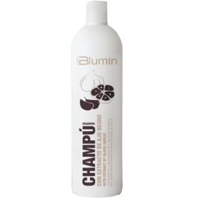 Blumin - Champô extracto ALHO PRETO (para cabelos secos - antioxidante e regenerador) 1000 ml 