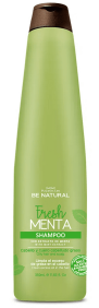 Be Natural - Champô FRESH MENTA anti-oleosidade 350 ml 