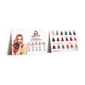 Hairgum - Cartela de cores Sixty`s Color 60`s 