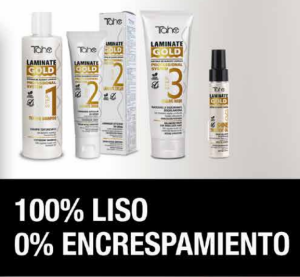 Tahe - Kit Alisado Capilar Orgánico LAMINATE GOLD (para 3 tratamientos aprox)
