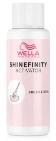 Wella - Loción activadora Shinefinity Brush & Bowl 7 volúmenes (2%) 60 ml