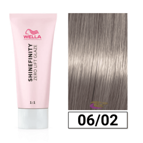 Wella - Coloração SHINEFINITY 06/02 Louro Escuro Natural Mate 60 ml 