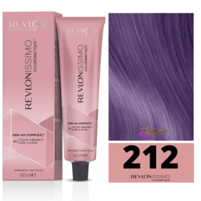 Revlon - Tinte Revlonissimo Colorsmetique Satinescent 212 Perla Intenso 60 ml (Ker-Ha Complex)