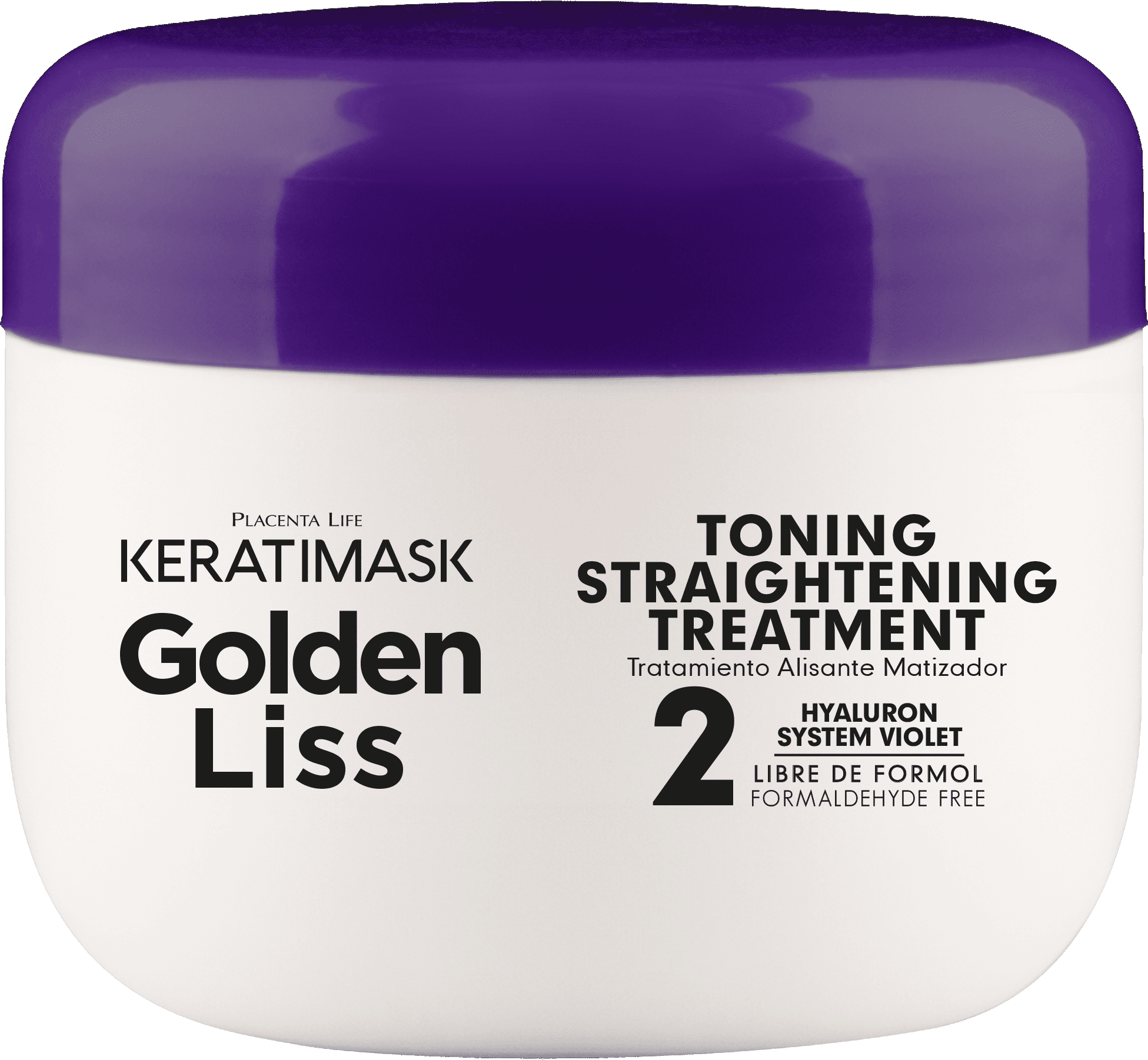 Be Natural - Kit Alisamento Brasileiro KERATIMASK GOLDEN LISS especial louros 150 ml