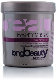 Long Beauty - Mascarilla PROTEÍNA DE SEDA para cabello fino 1000 ml