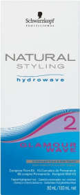 Schwarzkopf Profesional - KIT Permanente Natural Styling GLAMOUR WAVE nº2 (cabelos tingidos ou com mechas) 180 ml