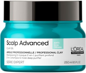 L`Oréal Serie Expert - Arcilla 2 en 1 SCALP ADVANCED Antigrasa 250 ml