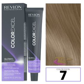 Revlon - Baño COLOR EXCEL 7 Rubio (sin amoniaco) 70 ml