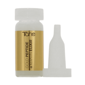 Tahe - Elixir GOLD PEPTIDE KERATIN cabellos sensibilizados y dañados 6 x 10 ml
