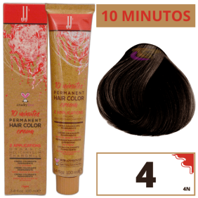 JJ`s - Tinte 10 MINUTOS Nº 4 Castaño Medio (4N) 100 ml