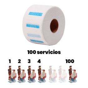 Eurostil - Rolo de papel pescoço 100 serviços (00681)