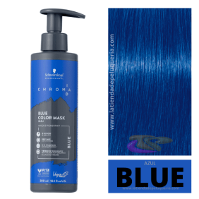 Schwarzkopf - Mascarilla Chroma ID Bonding de Color Intensiva BLUE 300 ml