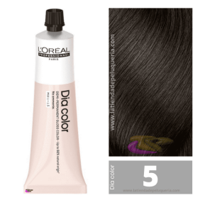 L`Oréal - Coloración DIA COLOR 5 Castaño Claro (sin amoniaco) 60 ml