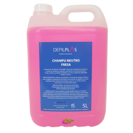 Depilplas - Champô neutro morango 5000 ml (cod.280)