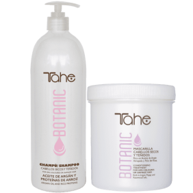 Tahe Botanic - Pack promoção champô botanic nutritivo 1000 ml + máscara hidratante botanic reparadora 700 ml (FORMAT...