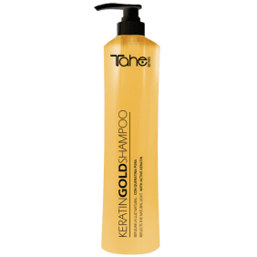 Tahe Botanic - Champô Keratin Gold OROLIQUIDO com queratina para cabelos muito danificados 800 ml