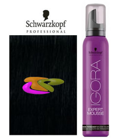 Schwarzkopf - Coloração mousse semi permanente 3-0 Castanho Escuro mousse 100 ml