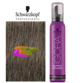 Schwarzkopf - Coloração mousse semi permanente 8-1 Louro Claro Cinza 100 ml