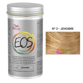 Wella - Tinta Coloração Vegetal EOS Tom Natural Nº III GENGIBRE 120 gramas