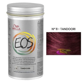 Wella - Tinta Coloração Vegetal EOS Tom Moda Nº XI TANDOORI 120 gramas