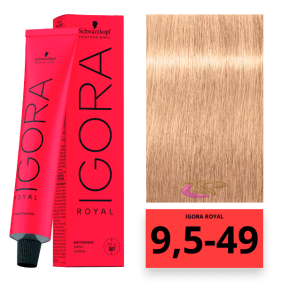 Schwarzkopf - Coloração MATIZADORA DE MECHAS Igora Royal 9,5 49 de 60 ml