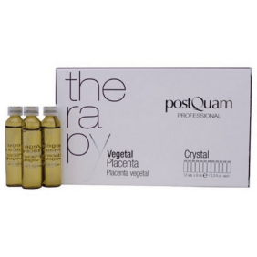 Postquam - Ampolas Placenta Vegetal ANTIQUEDA (12 ampolas vial CRYSTAL x 9 ml) (PQPVEGCRYS)