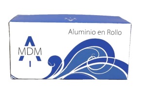 Mdm - Papel Alumínio (12 cm x 70 m) com dispensador (cod.188)