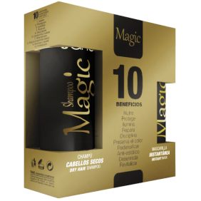 Tahe - PACK MAGIC (Champô Cabelos Secos 250 ml + Máscara sem enxagúe (10 benefícios em 1 produto) 125 ml)