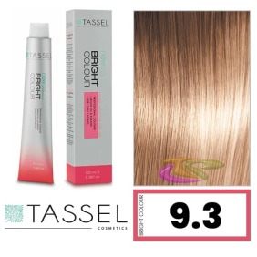 Tassel - Coloração BRIGHT COLOUR com Argão e Queratina Nº 9.3 LOURO MUITO CLARO DOURADO 100 ml (03973)